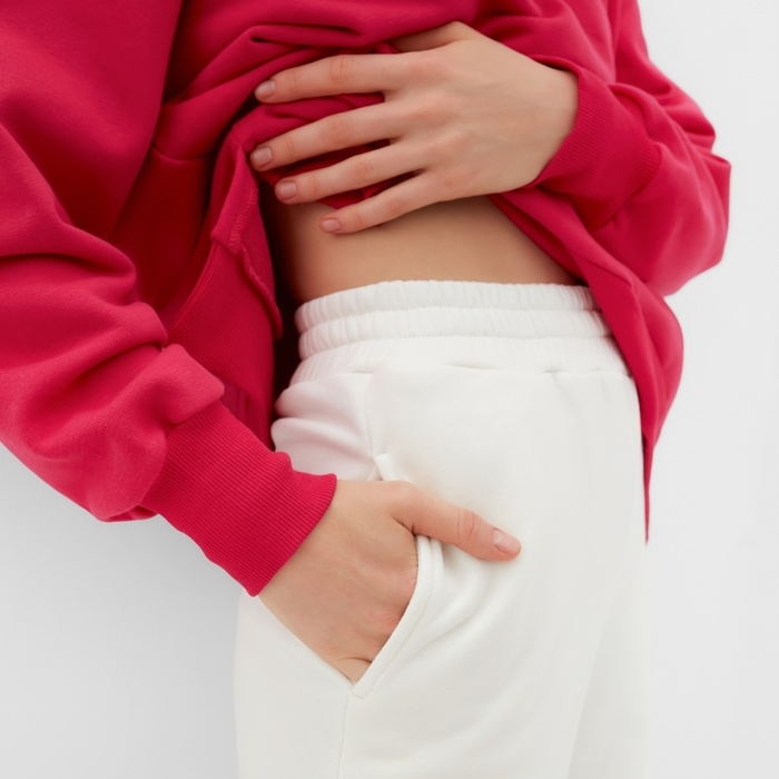 Костюм (свитшот, брюки) MINAKU: Casual Collection цвет фуксия, размер 42 Костюм (свитшот, брюки) MINAKU: Casual Collection цвет фуксия, размер 42