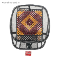 Накидка-массажер TORSO на сиденье, 123&times;47 см, дерево, узорная массажная вставка