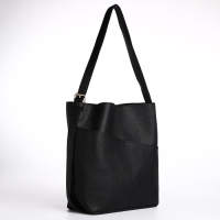 Сумка женская тоут на магните, цвет чёрный Сумка женская тоут на магните, цвет чёрный