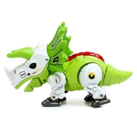 Робот «Динобот», реагирует на прикосновение, световые и звуковые эффекты, металлический, цвет зелёный Робот «Динобот», реагирует на прикосновение, световые и звуковые эффекты, металлический, цвет зелёный