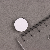 Липучка на клеевой основе &laquo;Круг&raquo;, набор 55 шт., размер 1 шт: 1,5 см, цвет чёрный