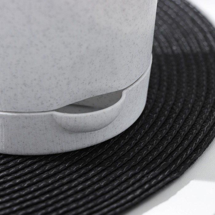 Горшок для цветов с прикорневым поливом &laquo;Альянс&raquo;, 1 л, d=13 см, h=12 см, мрамор