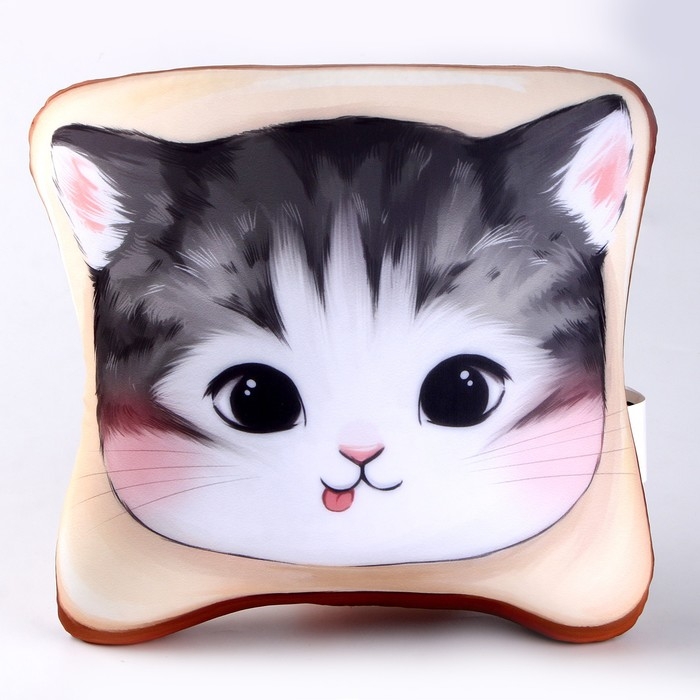 Подушка антистресс «Котик-хлебушек» Подушка антистресс «Котик-хлебушек»