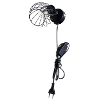 Бра с переключателем на проводе "Бьянка" Е14 40Вт черный 17х11х17см Бра с переключателем на проводе "Бьянка" Е14 40Вт черный 17х11х17см