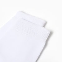 Носки детские, цвет белый, размер 20