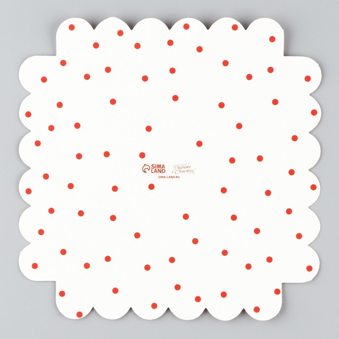 Коробка кондитерская, сундук, упаковка, &laquo;Любимое сердечко&raquo;, 14 х 14 х 18 см