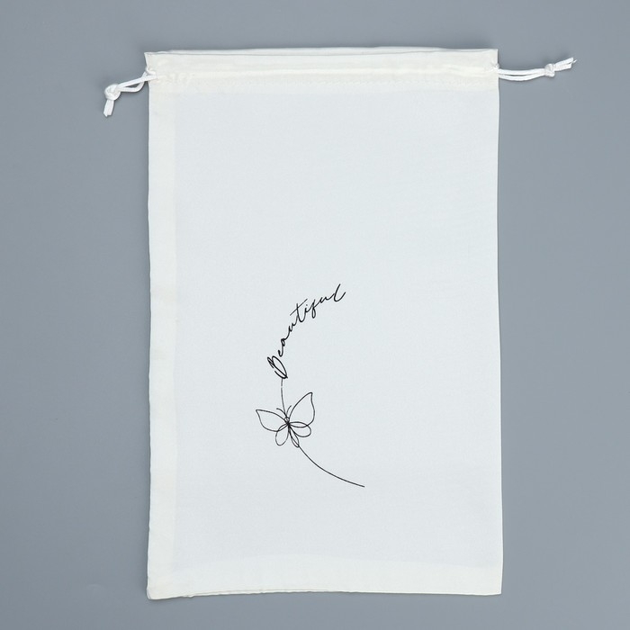 Мешочек подарочный атласный &laquo;Весна&raquo;, 20 х 30 см +/- 1.5 см