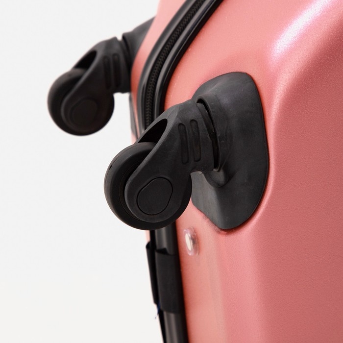 Чемодан детский 28 л (XS), HappyAnt, отдел на молнии, цвет розовый Чемодан детский 28 л (XS), HappyAnt, отдел на молнии, цвет розовый