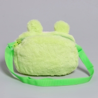 Сумка детская &laquo;Зайка&raquo;, 18 см, цвет зеленый