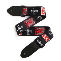 Ремень для гитары Music Life, 60-117х5 см, кресты Ремень для гитары Music Life, 60-117х5 см, кресты