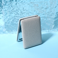 Зеркало складное &laquo;Блеск&raquo;, 6,3 &times; 8,7 &times; 1,8 см, цвет серебристый