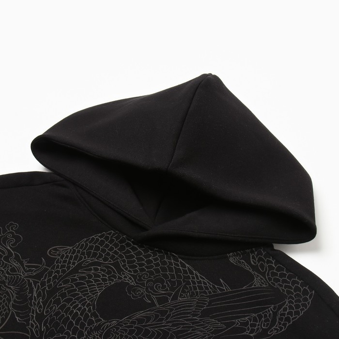 Худи мужское, цвет чёрный, размер 56 (3XL) Худи мужское, цвет чёрный, размер 56 (3XL)