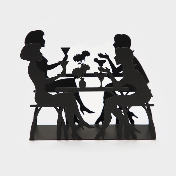 Салфетница &laquo;Посиделки&raquo;, 14,5&times;5&times;12 см, цвет МИКС