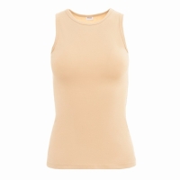 Майка женская MINAKU: Home collection цвет бежевый, р-р 42