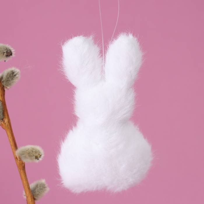 Мягкая игрушка &laquo;Зайка&raquo; на подвесе, 11 см, цвет МИКС