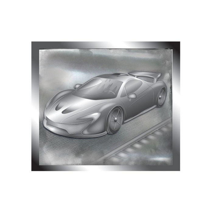 Набор для творчества &laquo;Гоночная машина&raquo; металлопластика, создание барельефа