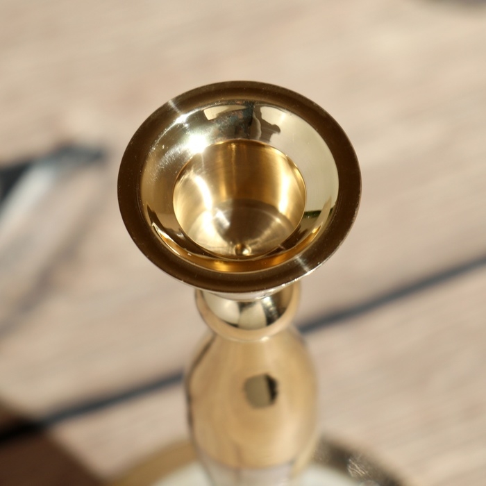 Подсвечник Подсвечник "Джипси" 18,5 см, латунь