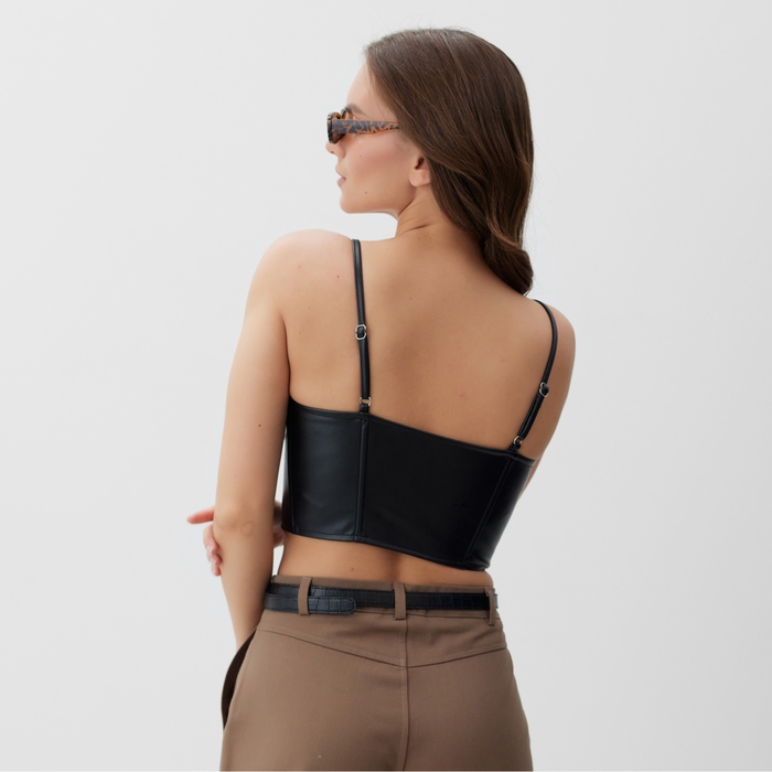 Корсет женский кожаный, MIST, р. XS, черный Корсет женский кожаный, MIST, р. XS, черный