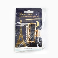 Краб для волос новогодний &laquo;Зима - самое романтичное время&raquo;, на Новый год, 4,5 см