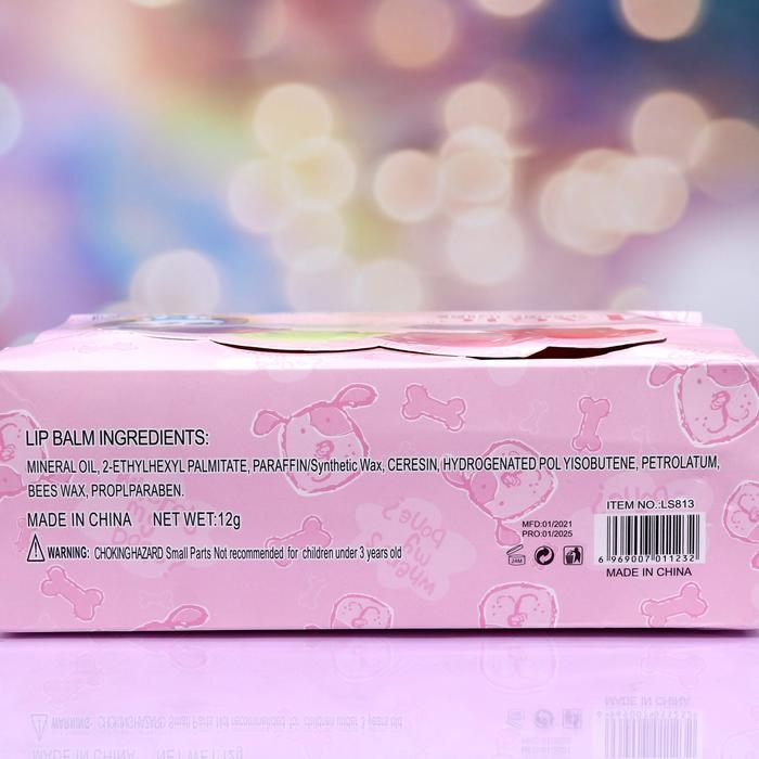 Бальзам для губ &laquo;Щеночек&raquo;, микс цветов и ароматов