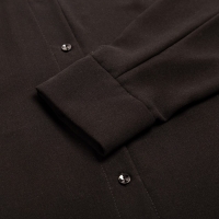 Рубашка женская MINAKU: Green trend, цвет чёрный, размер 44 Рубашка женская MINAKU: Green trend, цвет чёрный, размер 44