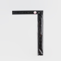 Линейка угольник, 20 × 30 см, S = 1,4 см, цвет чёрный Линейка угольник, 20 × 30 см, S = 1,4 см, цвет чёрный