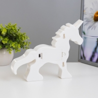 Ночник "Сказочный единорог" 5хLED батарейки 2хАА МИКС 21х3х17 см RISALUX Ночник "Сказочный единорог" 5хLED батарейки 2хАА МИКС 21х3х17 см RISALUX