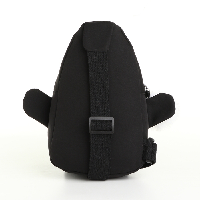 Сумка детская для девочки на молнии «Выбражулька», цвет чёрный Сумка детская для девочки на молнии «Выбражулька», цвет чёрный