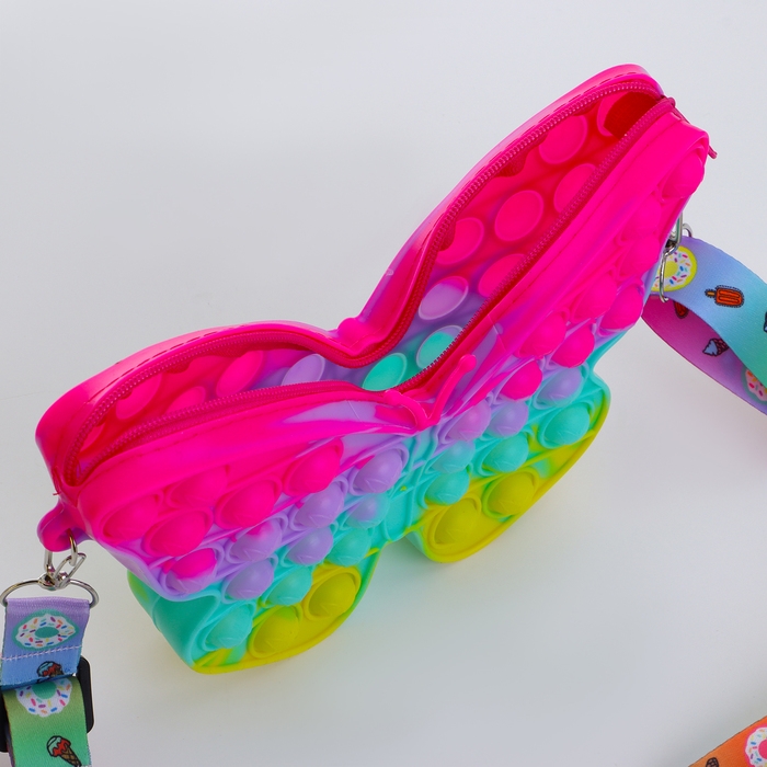 Сумка детская на молнии «Выбражулька», цвет разноцветный Сумка детская на молнии «Выбражулька», цвет разноцветный
