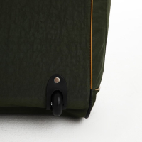 Сумка дорожная на колёсах, отдел на молнии, отдел для обуви, 3 наружных кармана, длинный ремень, цвет хаки Сумка дорожная на колёсах, отдел на молнии, отдел для обуви, 3 наружных кармана, длинный ремень, цвет хаки