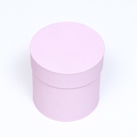 Набор круглых коробок 5 в 1, "Тепло" 20х20-14х14 Набор круглых коробок 5 в 1, "Тепло" 20х20-14х14