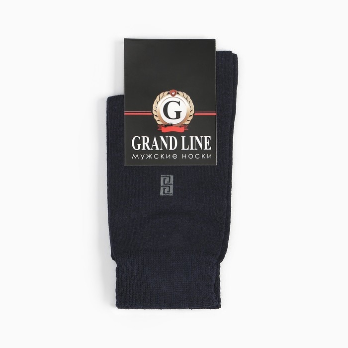 Носки мужские, цвет тёмно-синий, размер 27 Носки мужские, цвет тёмно-синий, размер 27