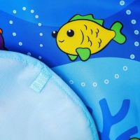 Коврик развивающий с дугой &laquo;Морские истории&raquo;, пианино, зеркало, р-р 73х45х0,5 см.