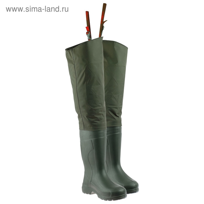 Сапоги болотные TORVI ЭВА &laquo;Лиман&raquo; без вкладыша, цвет олива, размер 43-44