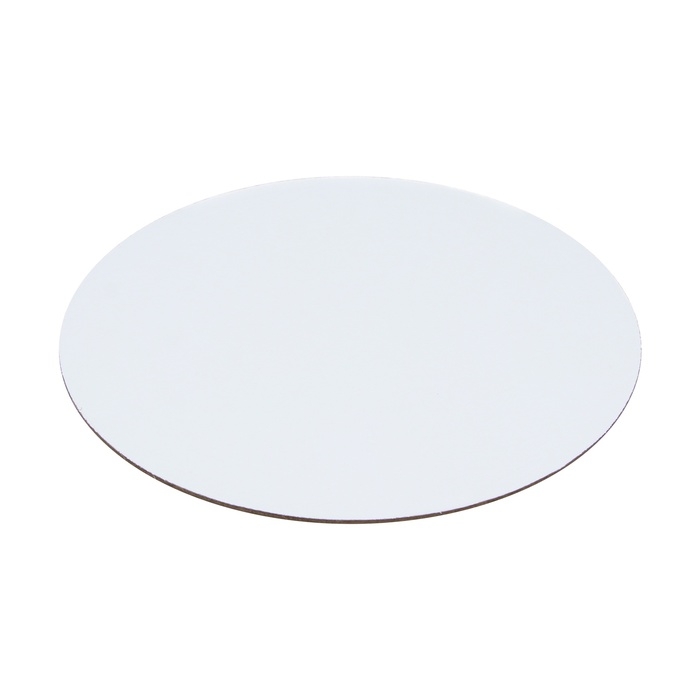 Подложка усиленная 22 см, черно - белая, 3,2 мм, набор 10 шт