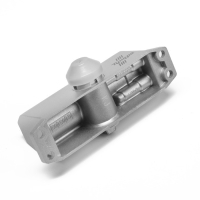 Доводчик дверей ТУНДРА G051  морозостойкий, до -50, до 45, цвет серебро