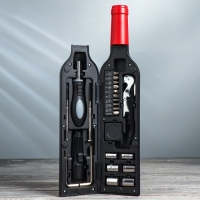 Набор инструментов в формовой бутылке &laquo;Мастер&raquo;, 23 предмета