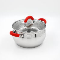 Кастрюля из нержавеющей стали Доляна &laquo;Вернер&raquo;, 2,5 л, d=18 см, с крышкой