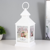 Ночник "Рождественский" LED 1Вт 3хAАА белый 10,5х10,5х25см Ночник "Рождественский" LED 1Вт 3хAАА белый 10,5х10,5х25см