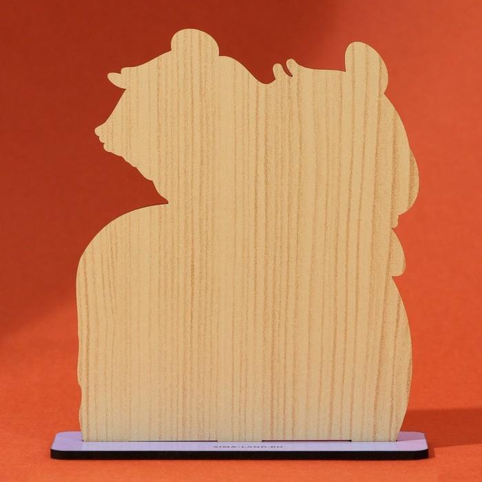 Фигурка аниме &laquo;Близнецы&raquo;, 11,4 х 14 см, дерево