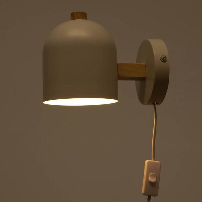 Бра 1668/1WT E27 40Вт белый 18х13х16 см