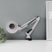 Лампа настольная 810 "Деко, белая" E27 40W RISALUX