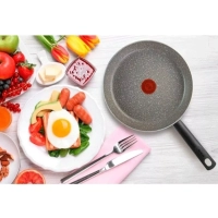 Сковорода с крышкой Natural Cook 24 см, глубокая