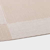 Салфетка сервировочная на стол Доляна &laquo;Шахматы&raquo;, 45&times;30 см, цвет бежевый