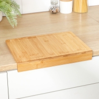 Доска разделочная Доляна &laquo;Идея&raquo;, 35&times;25 см, бамбук