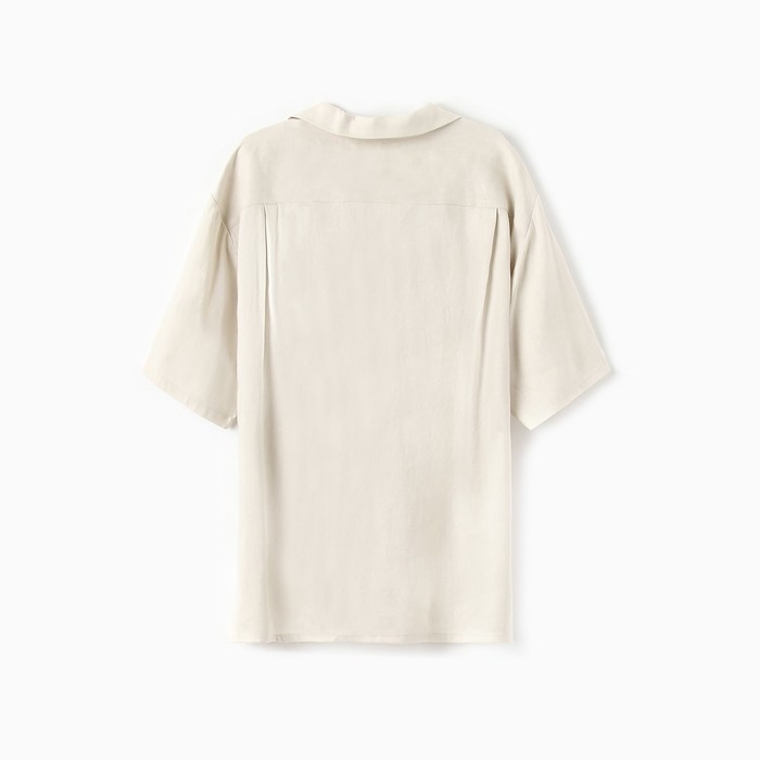 Рубашка мужская с коротким рукавом MIST р.52, молочный