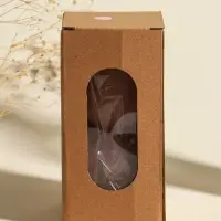 Свеча интерьерная "Греция" нежно-персиковая 6х6х14 см