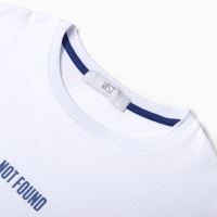 Футболка мужская MIST Not found, размер 46, белый