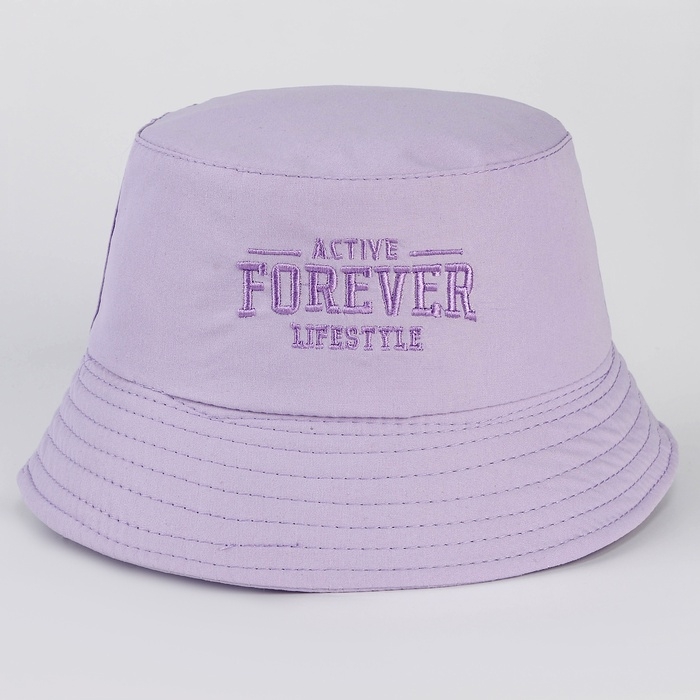 Панама детская для девочки Forever, цвет сиреневый, р-р 54