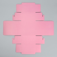 Коробка-фоторамка подарочная складная, упаковка, &laquo;Нежные розы&raquo;, 14 х 14 х 8 см